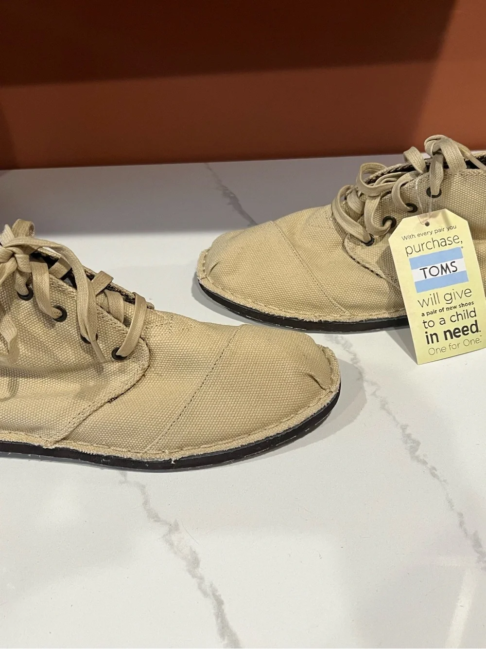 Toms light tan